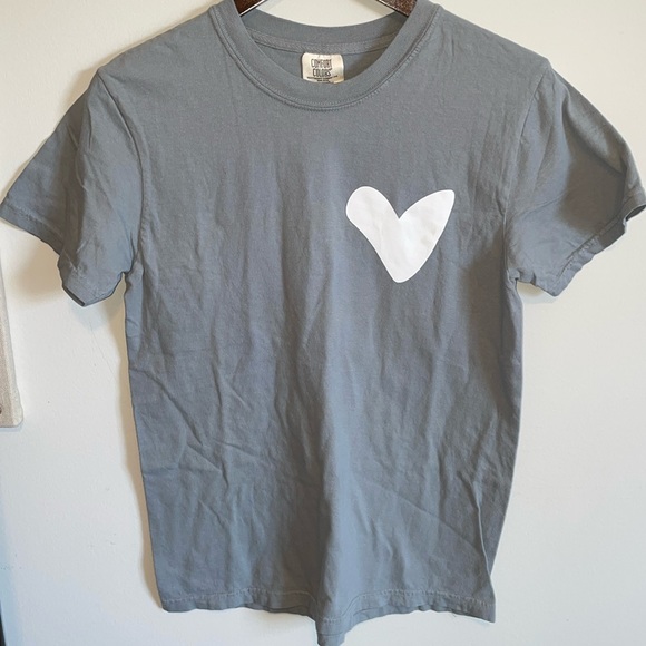 NWOT Love Yourself Graphic Teacher Tee - Picture 2 of 2